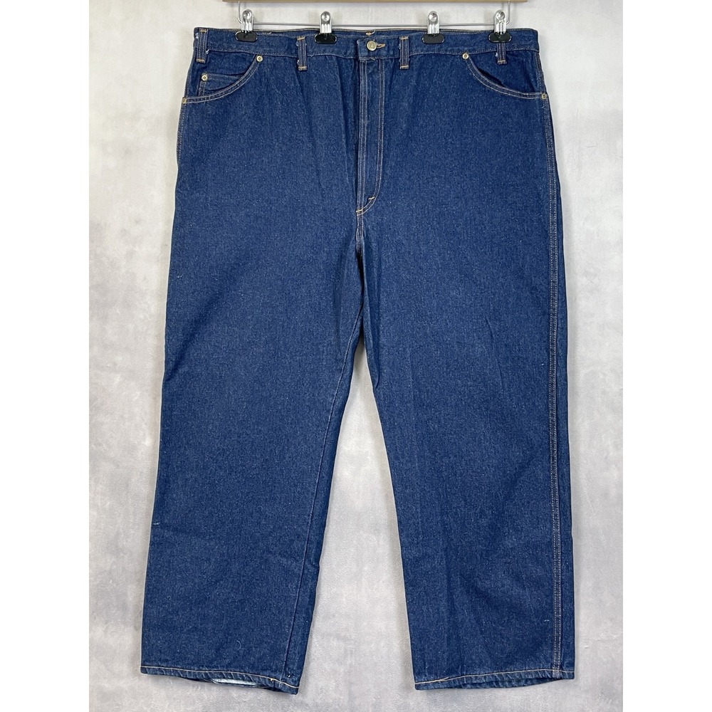 Vintage Dakota Five‎ Brother Jeans Mens 50x30 Straight Leg Made in USA Workwear